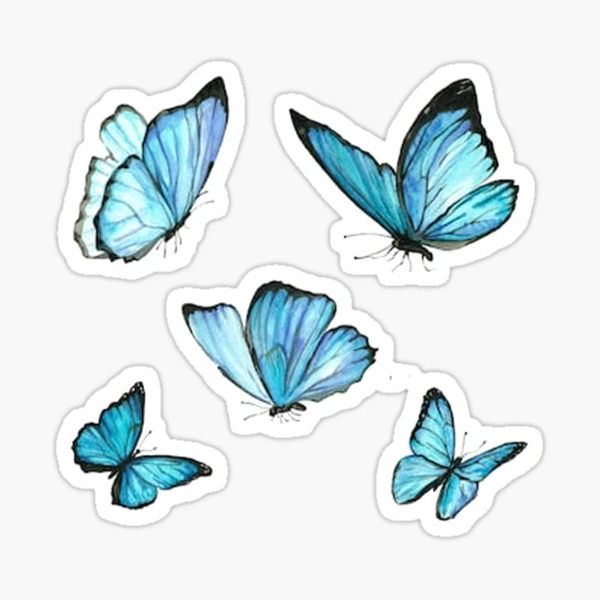 Dye Cut Vinyl Butterfly Decal – Get Decaled