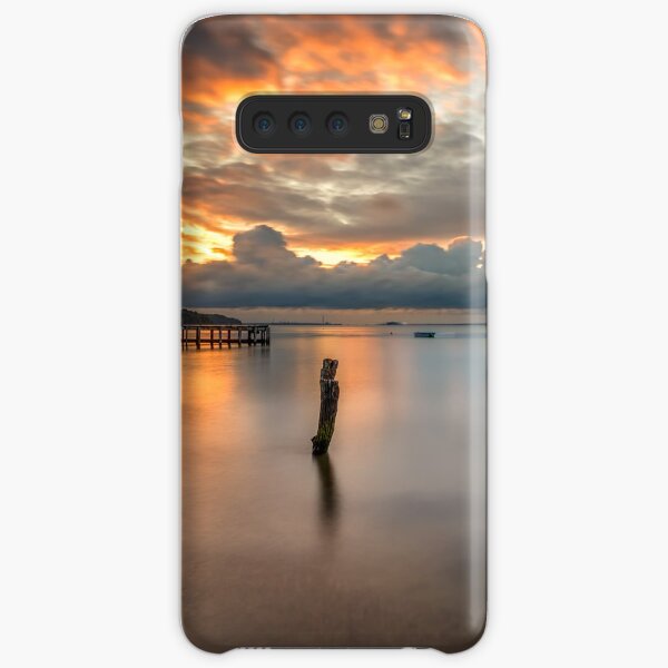Woodside Retreat Sunset Isle Of Wight Samsung Galaxy Snap Case