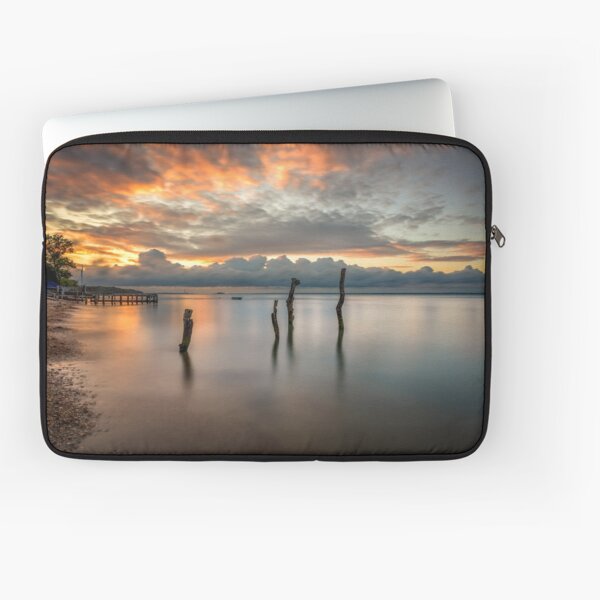 Woodside Retreat Sunset Isle Of Wight Laptop Sleeve