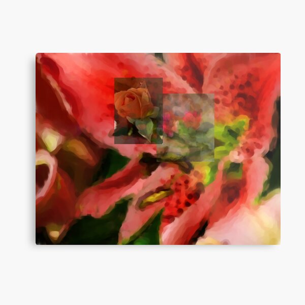 FLOWERS Metal Print