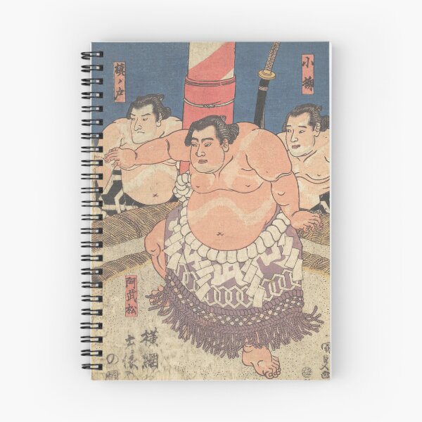 Item preview, Sumo Wrestlers by Utagawa Kunisada designed and sold by radvas.