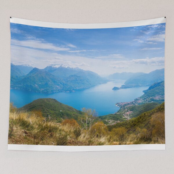 Item preview, View from Rifugio Menaggio Lake Como Italy designed and sold by PhotoArt by Joan Carroll.