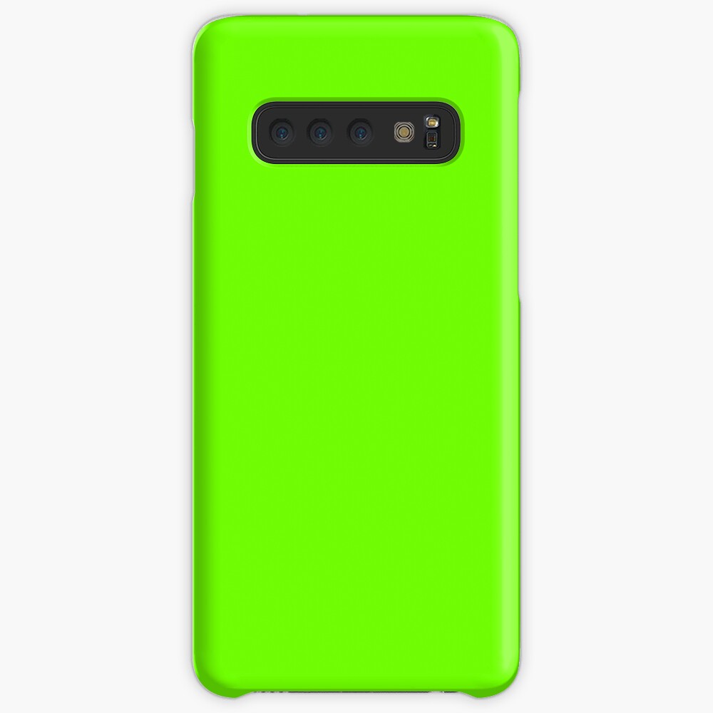 Super Bright Fluorescent Green Neon Case & Skin for Samsung Galaxy