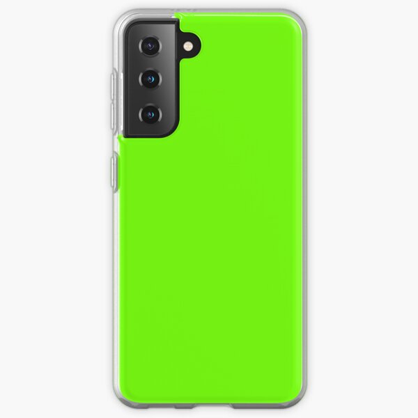 Super Bright Fluorescent Green Neon Samsung Galaxy Soft Case