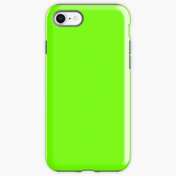 Super Bright Fluorescent Green Neon iPhone Tough Case