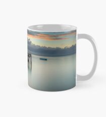 Woodside Jetty Sunset Isle Of Wight Classic Mug