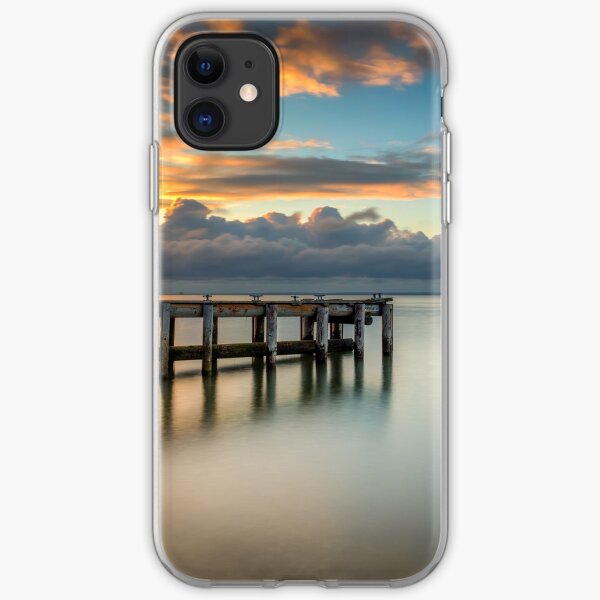Woodside Jetty Sunset Isle Of Wight iPhone Soft Case