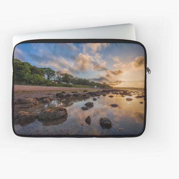 Woodside Lodge Retreat Sunset Isle Of Wight Laptop Sleeve