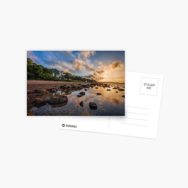 Woodside Lodge Retreat Sunset Isle Of Wight Postcard
