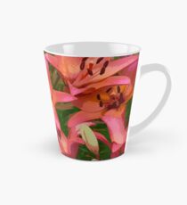 Orange lily flowers Tall Mug