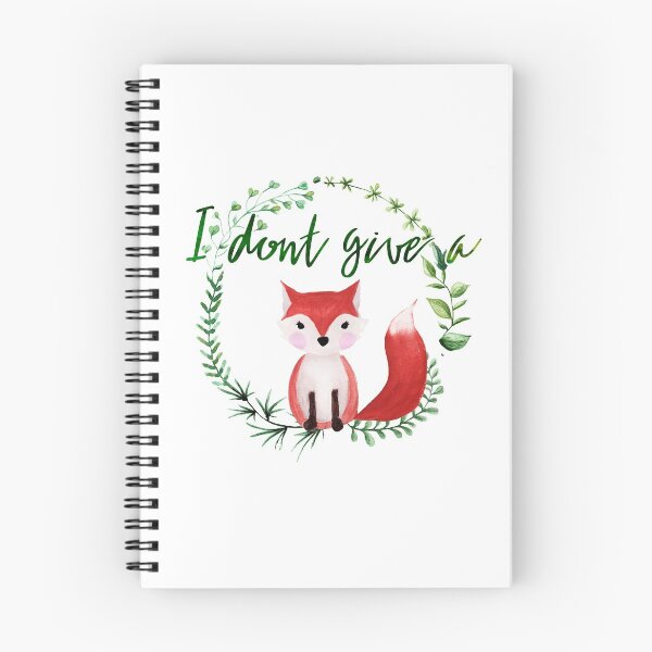 Item preview, I Don't Give A Fox designed and sold by ohdaintyduck.