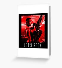 Let's Rock Greeting Card