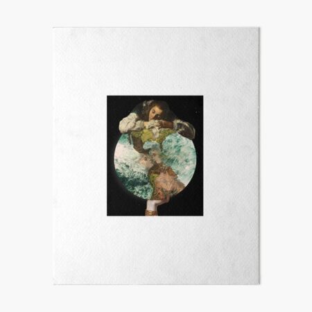 Our Little Life Is Rounded In Sleep Art Board Print