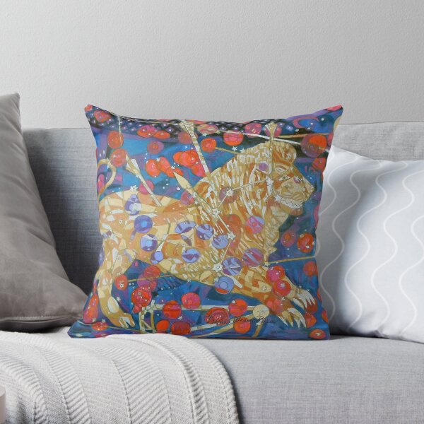 Sickle of Leo Throw Pillow