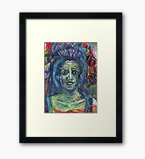 Cosmic Digits Framed Print