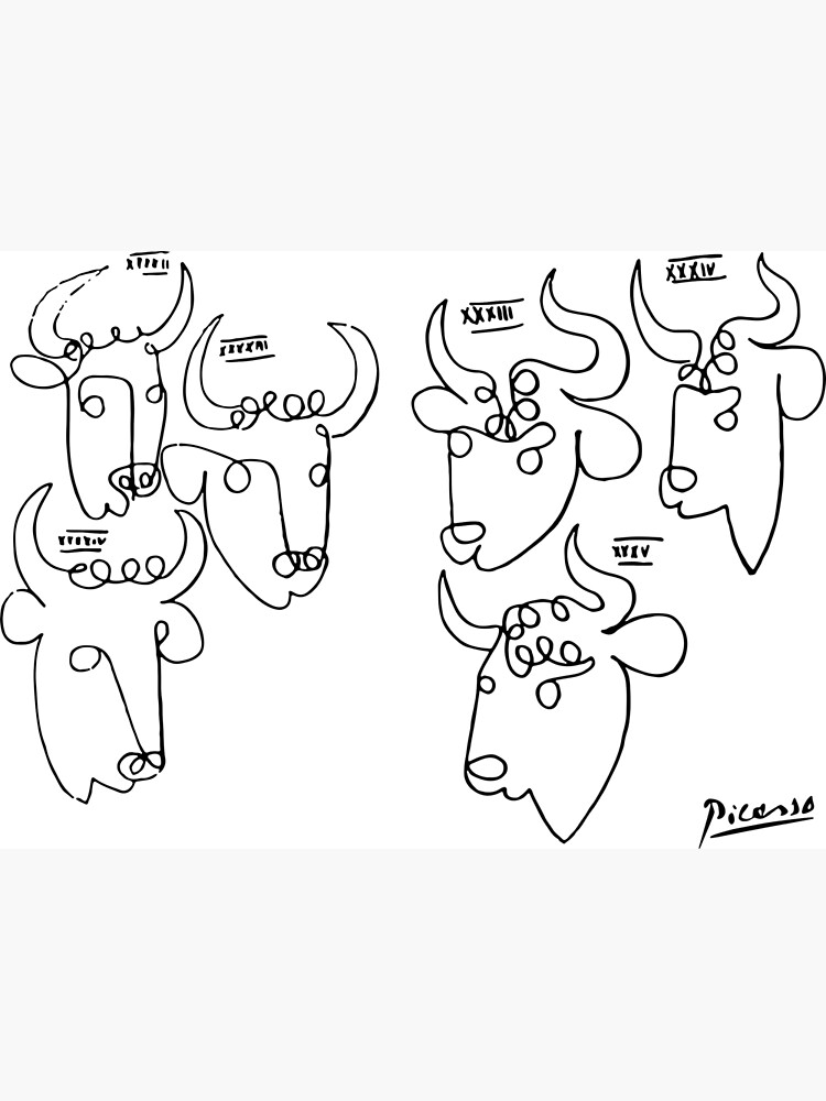 Get Picasso tiere aus einer linie Free