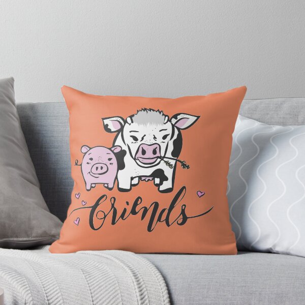 Item preview, Animals Are Friends, Not Food Colorized designed and sold by mritt.