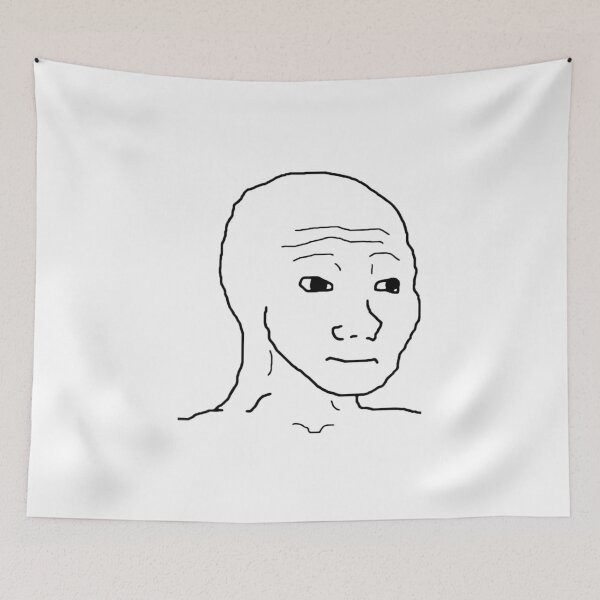 Item preview, wojak designed and sold by hussan.