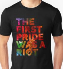 Pride Parade Shirt NYC 50th Anniversary Gay LBGTQ Rights Slim Fit T-Shirt