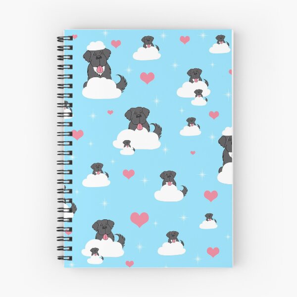 Item preview, Newfies in the clouds designed and sold by Christine Mullis.