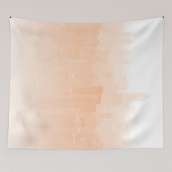Item preview, city in the fog - Taipei - light orange designed and sold by He-Be.