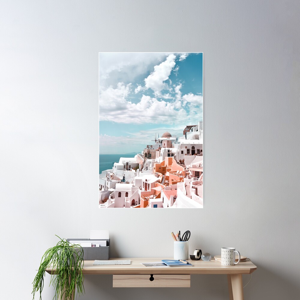 Santorini Oia Greece Poster