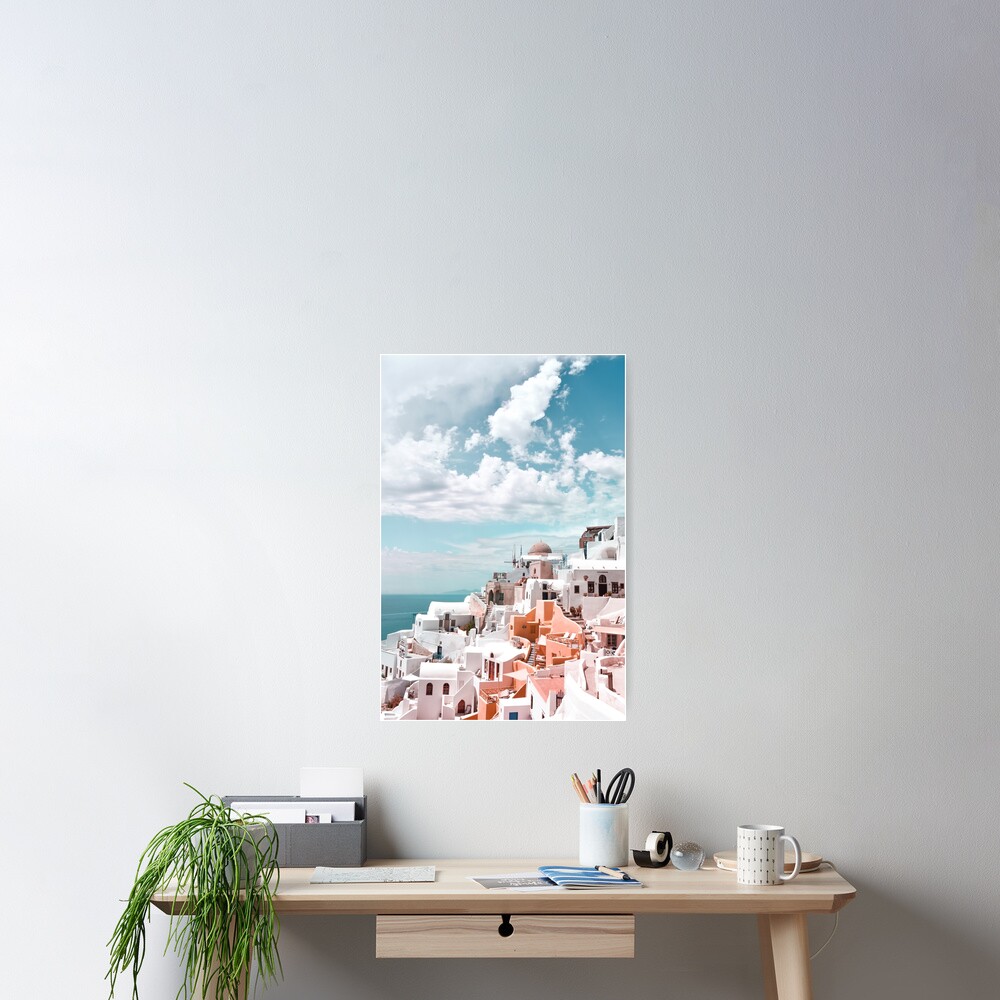 Santorini Oia Greece Poster