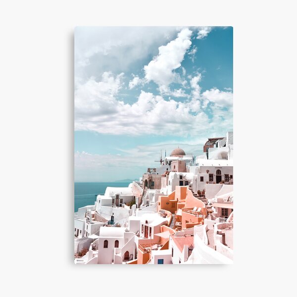Santorini Oia Greece Canvas Print