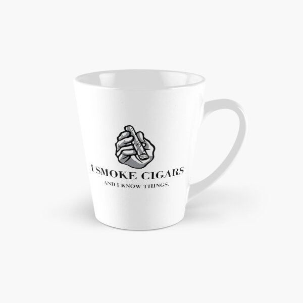 Item preview, I Smoke Cigars and I Know Things designed and sold by HalpinDesign.