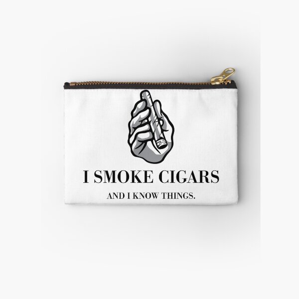 Item preview, I Smoke Cigars and I Know Things designed and sold by HalpinDesign.