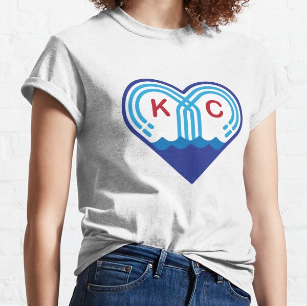 KC Football Heart TShirt – GlitterTees