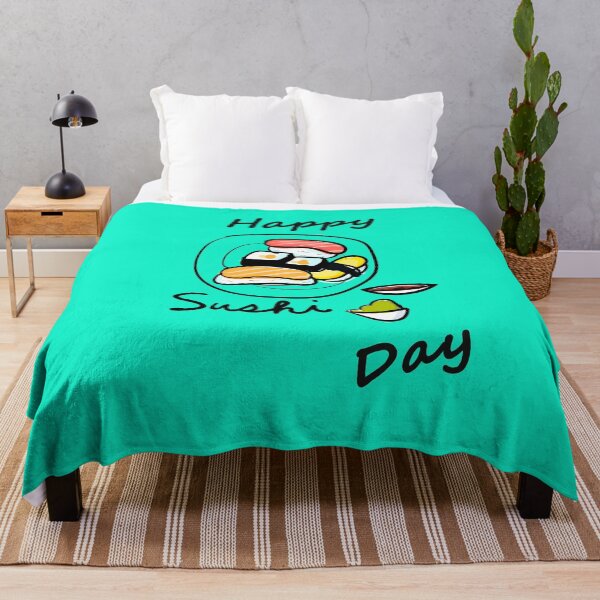 Item preview, Happy Sushi Day designed and sold by LeytonKit.