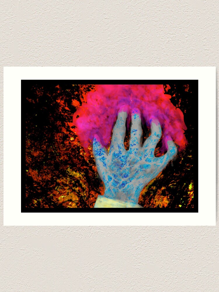 Alternate view of The Hand Art Print