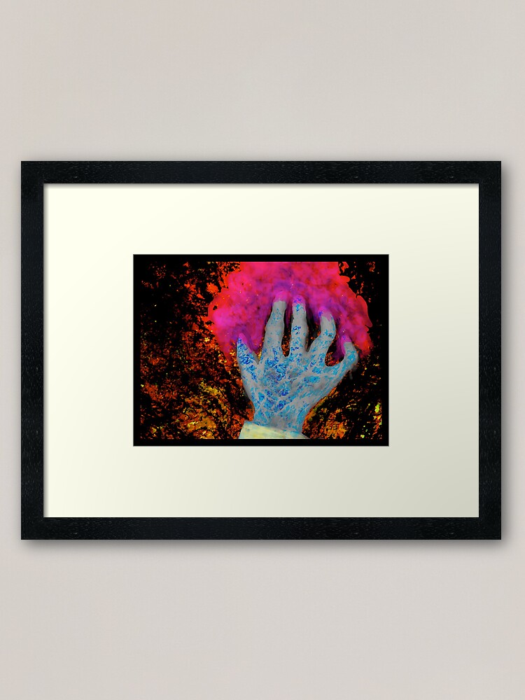 Alternate view of The Hand Framed Art Print