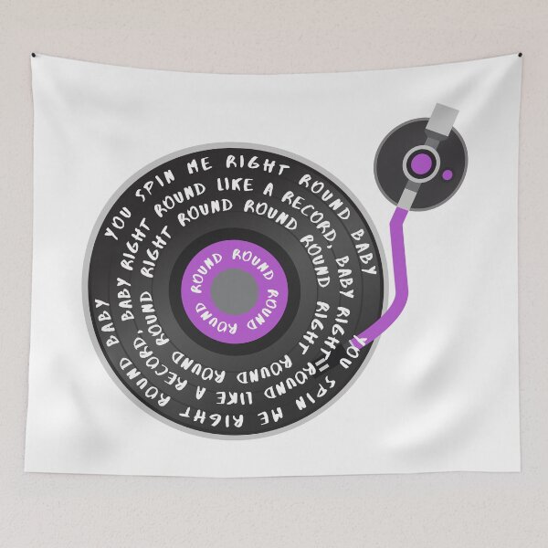 Item preview, You Spin Me Right Round Baby 80s Song  designed and sold by derrotebaron.