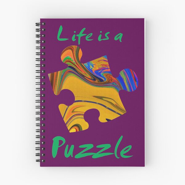 Item preview, Life is a puzzle, green  designed and sold by marmur.