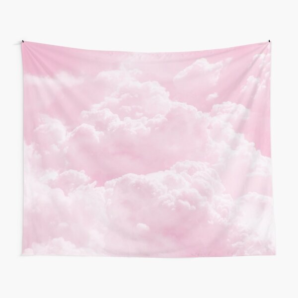 pink cloud tapestry