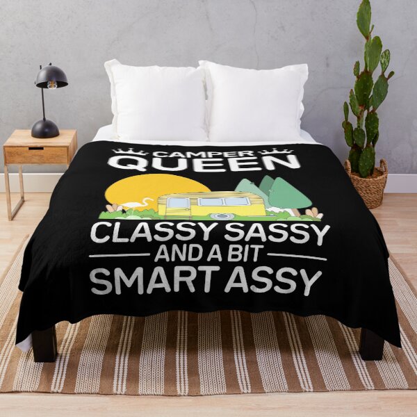 Item preview, Camper Queen Flamingo Funny Camping Trip Summer Vacation Trendy Gift Shirt designed and sold by PremiumDesignz.