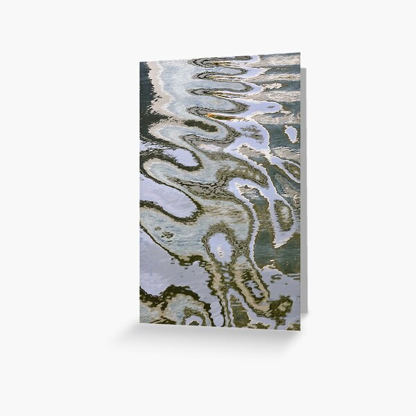 Canal Ripples Greeting Card