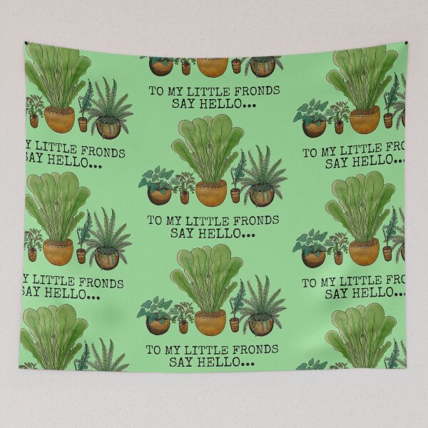 Item preview, Say Hello to my Little Fronds  designed and sold by bluejayknits.