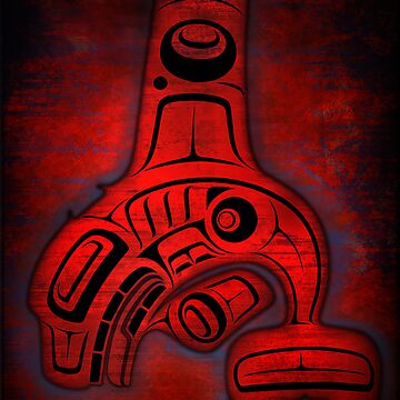 Artwork thumbnail, Red Orca by Gary Means