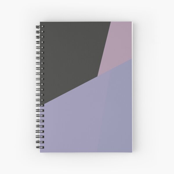 Lilac Minimal Spiral Notebook