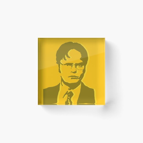 Item preview, Dwight Shrute yellow and brown designed and sold by TheBoyTeacher.