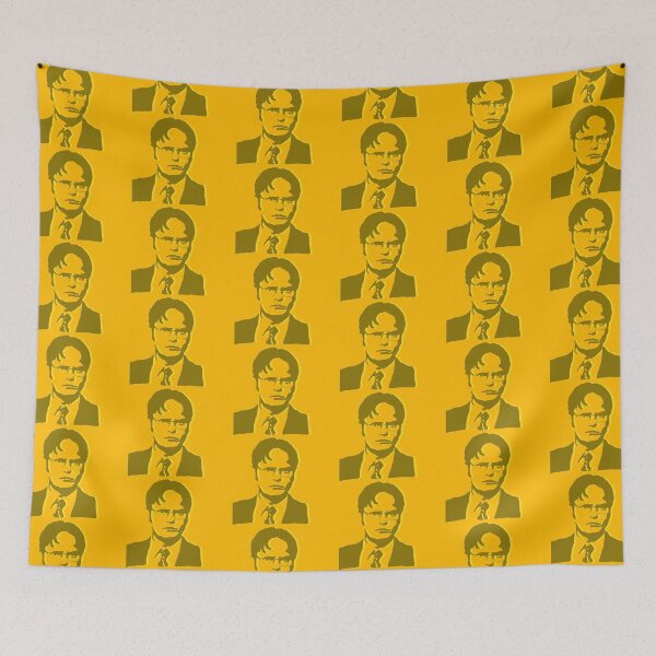 Item preview, Dwight Shrute yellow and brown designed and sold by TheBoyTeacher.