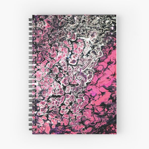 Item preview, ★Bubble Gum★ Acrylic Pour Painting designed and sold by WildLuxe Art.