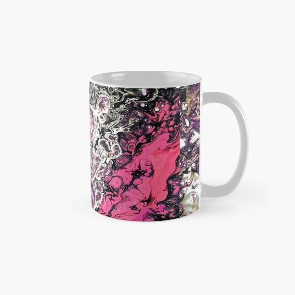 Item preview, ★Bubble Gum★ Acrylic Pour Painting designed and sold by WildLuxe Art.