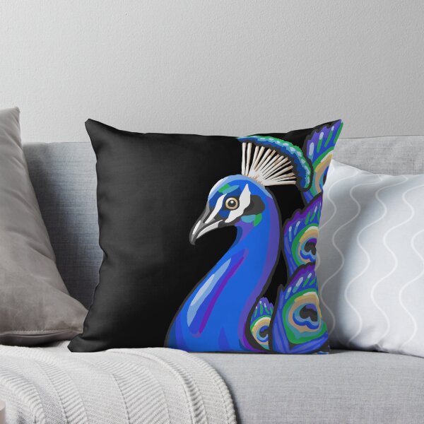 Item preview, peacock portrait designed and sold by beesocks.