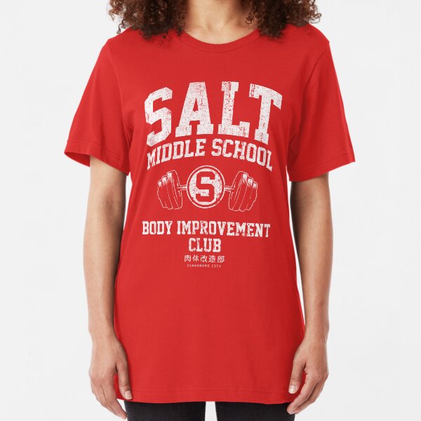 Salt Middle School Body Improvement Club Slim Fit T-Shirt
