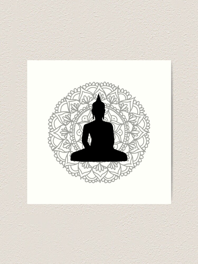 Meditating Buddha in Black – KathiGhoda