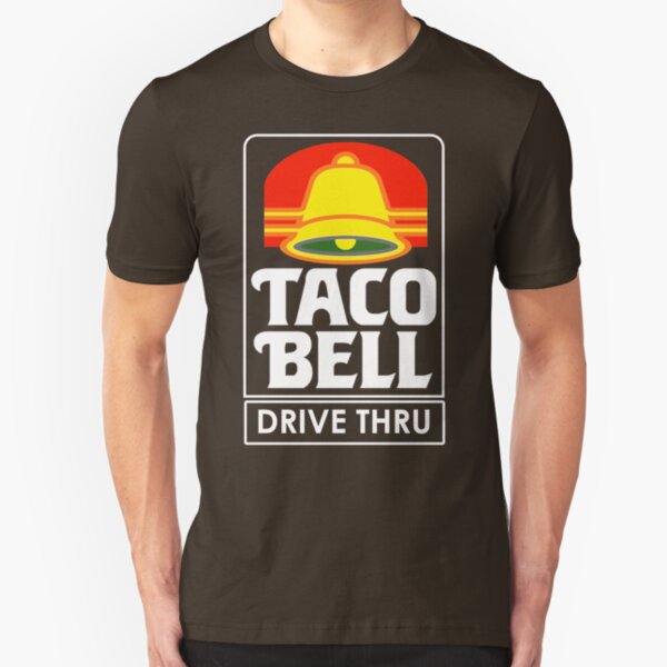Taco Bell Drive Thru (retro) Slim Fit T-Shirt